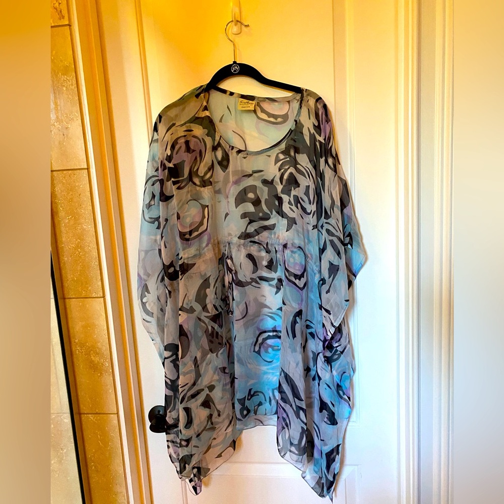 Sunflower Beach Coverup OS